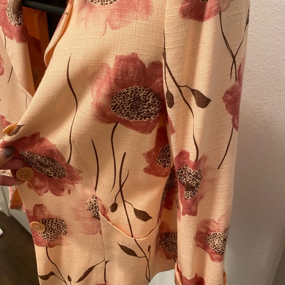 Cheap and chic Moschino Pink Floral Blazer - Picture 5 of 5